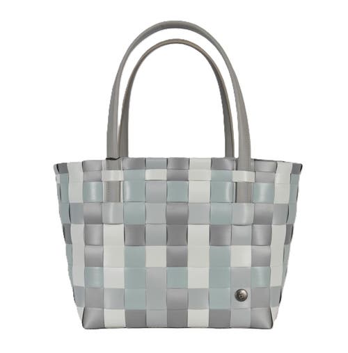 Shop Handed By Color Block Recycled Tote Bag In Elephant Mix