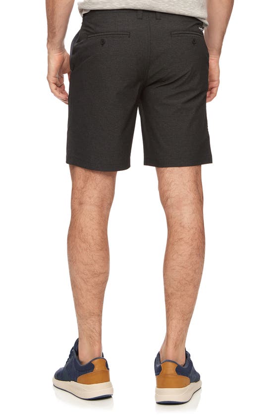 Shop Flag And Anthem Hybrid Stretch Ripstop Shorts In Black