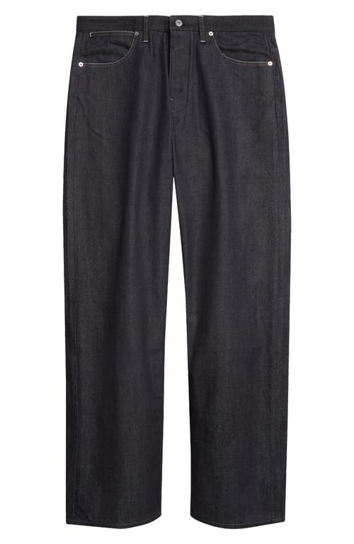 Shop Jil Sander Loose Fit Jeans In Dark Blue