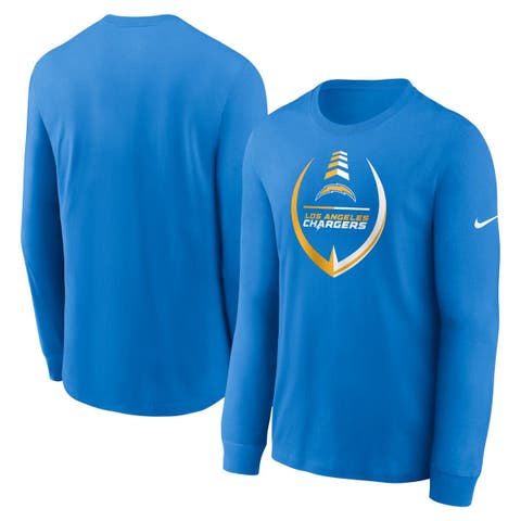 Men's Nike Navy Chicago Bears Sideline Player UV Performance Long Sleeve T- Shirt