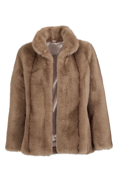 Donna Salyers Fabulous-furs Donna Salyers Fabulous Furs Favorite Faux Fur Jacket In Vintage Mink