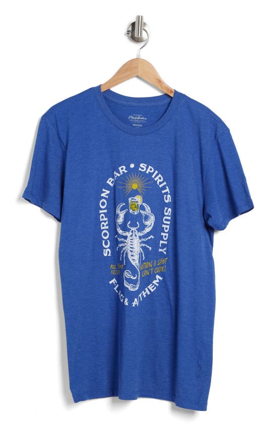 Flag And Anthem Claws Short Sleeve Graphic T-shirt In Blue