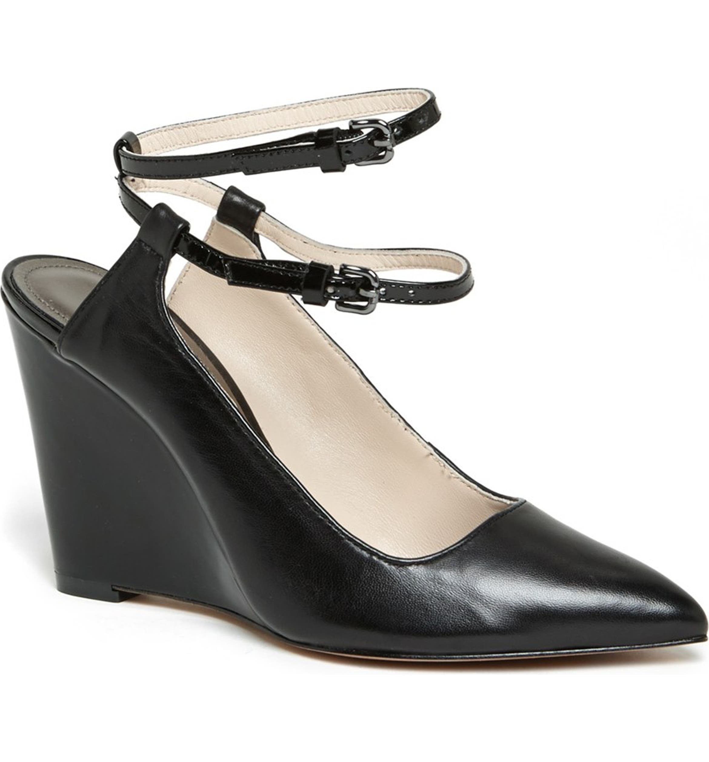 COACH 'Ollie' Pointy Toe Wedge Pump | Nordstrom