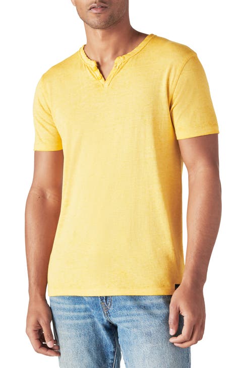 Men's Yellow Henley Shirts | Nordstrom