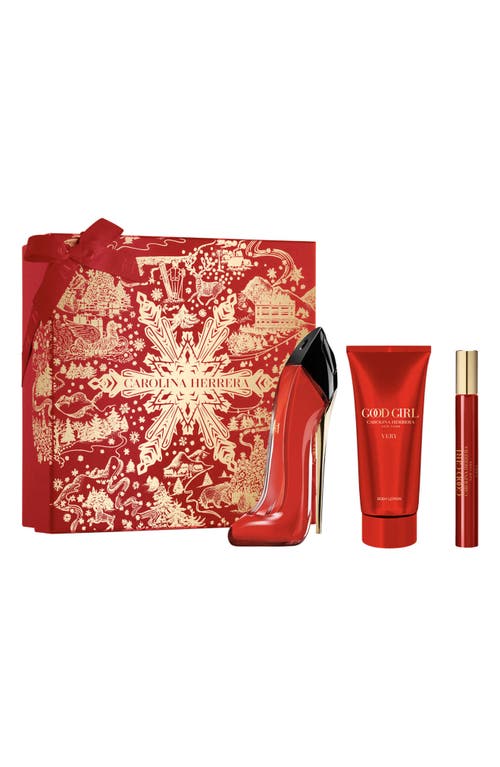 Carolina Herrera Very Good Girl Eau De Parfum 3-piece Gift Set (limited Edition) $232 Value In No Color