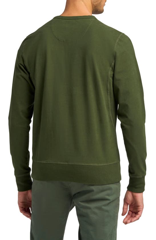Shop Good Man Brand Flex Pro Jersey Victory Crewneck Sweatshirt In Kombu Green