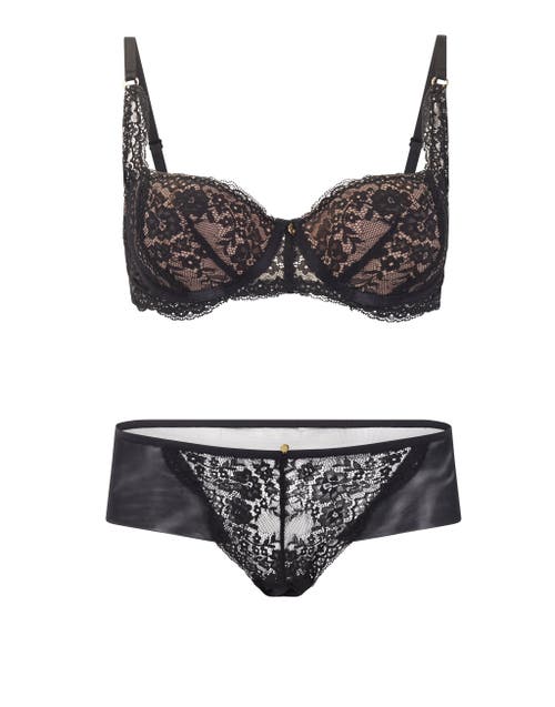 Adore Me Bonnie Contour Balconette Bra In Black