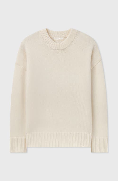 Co Boyfriend Crew Neck In Ivory