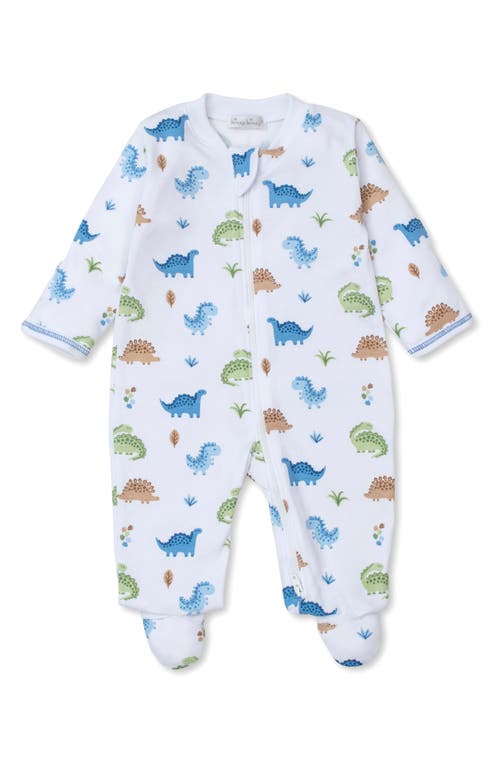 Kissy Pima Cotton Footie Dinosaurs at Nordstrom,