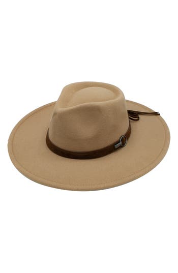Peter Grimm Preston Fedora In Tan