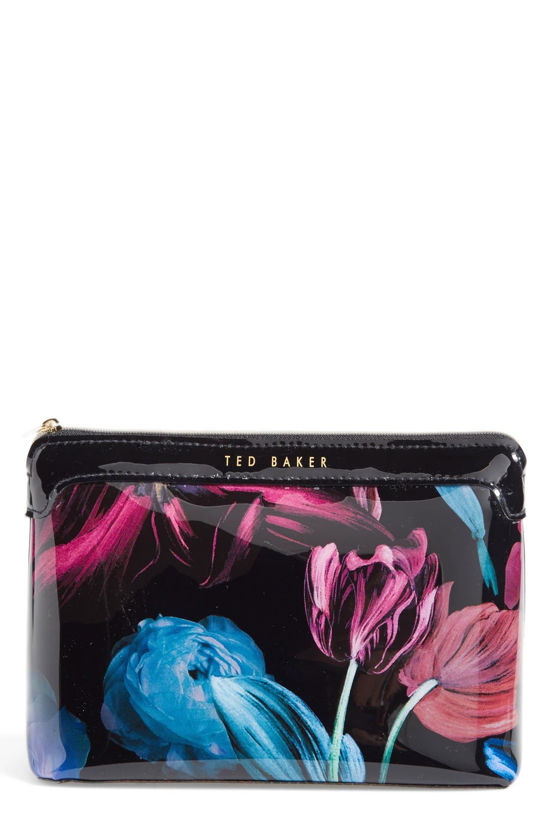Ted Baker London 'Midnight Bloom Large Washbag' Cosmetics Case