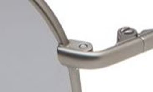 Shop Nike Chance 61mm Aviator Sunglasses In Gunmetal/silver