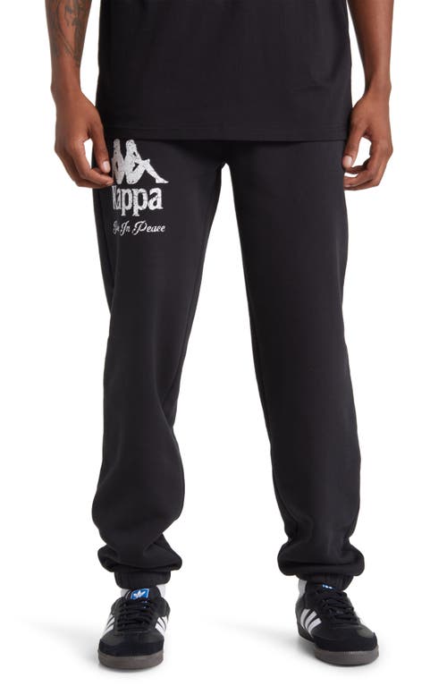 Authentic Colt Graphic Joggers in Jet-Black