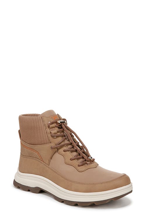 Ryka Brae 2 Womens Fax Leather Cold Weather Winter & Snow Boots In Walnut Brown