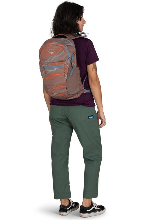 Shop Osprey Daylite Plus Backpack In Smoky Desert Magma