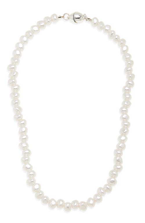 BP. Freshwater Pearl Necklace in Ivory 