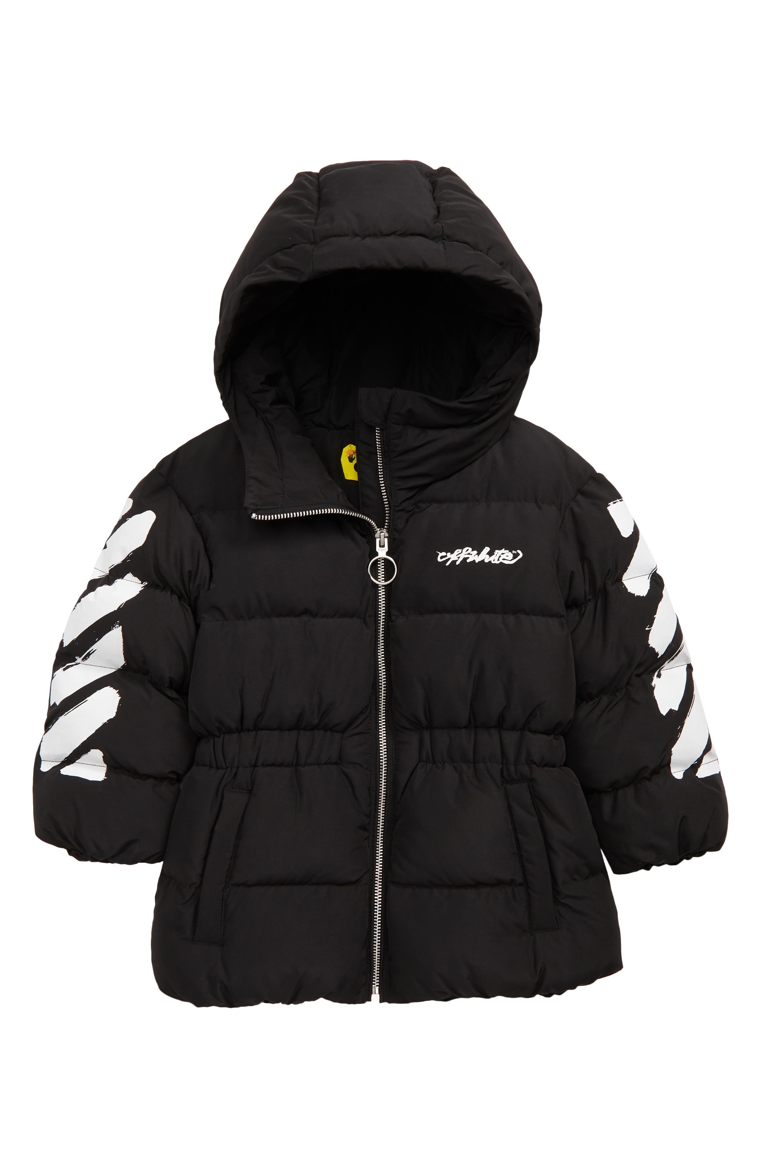 kids white puffer jacket
