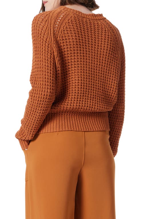 Dee Ocleppo Waffle Knit Sweater In Sugar Almond