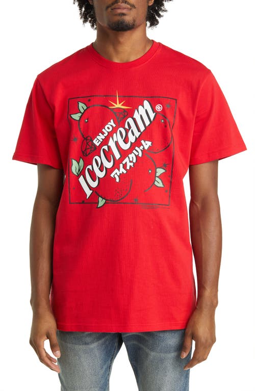 ICECREAM Flavor Graphic T-Shirt in True Red at Nordstrom, Size Medium