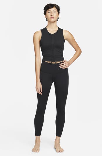 Nike Yoga Luxe Dri Fit 7/8 Infinalon Tight Black