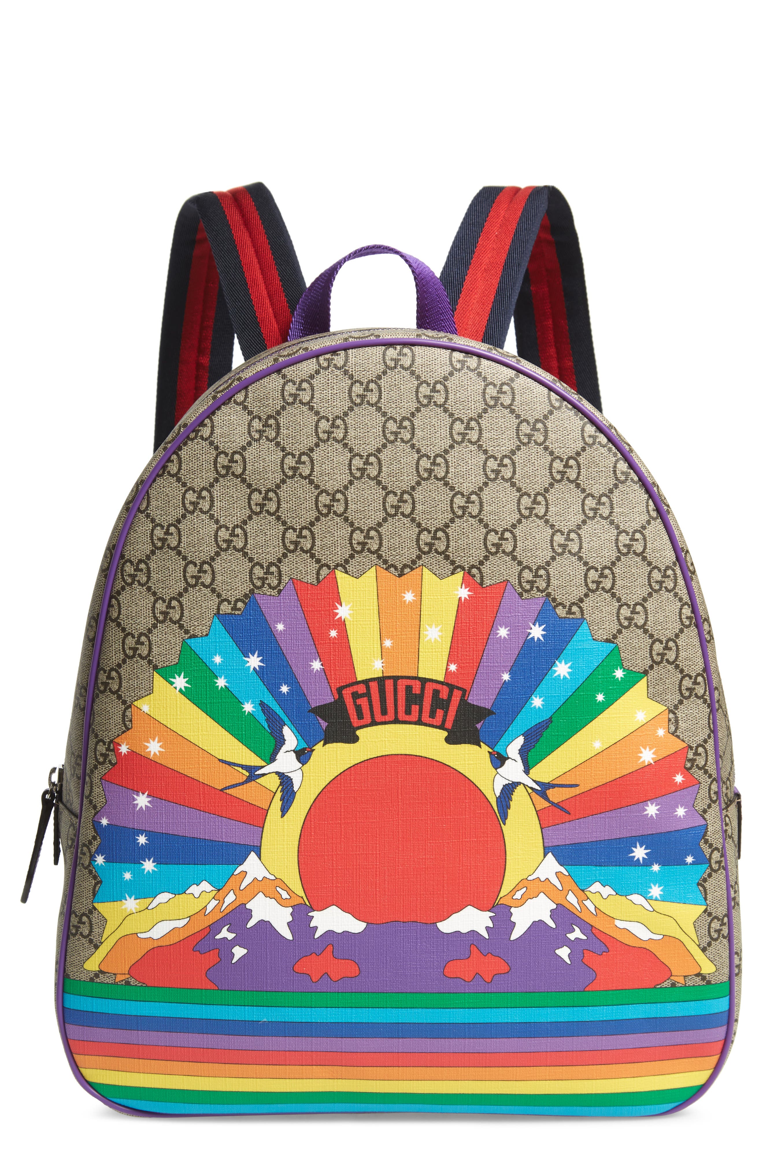 gucci circle backpack