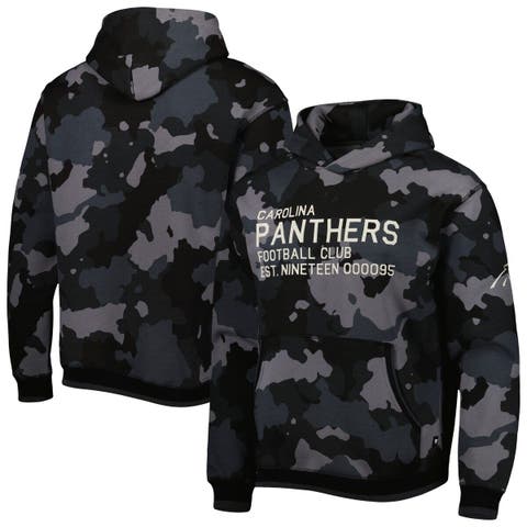 Men's The Wild Collective Black Chicago Bears Camo Pullover Hoodie