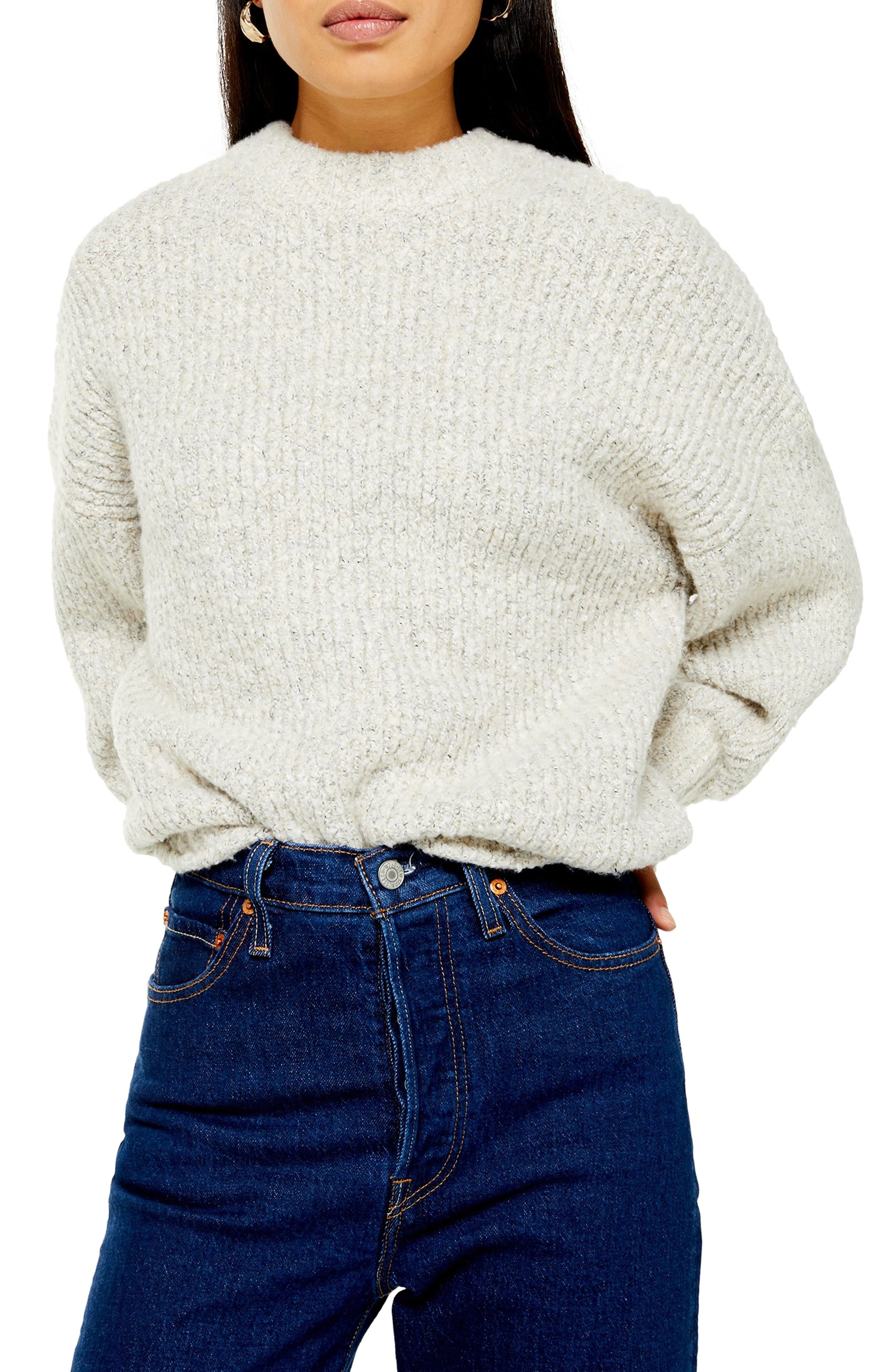 boucle sweater