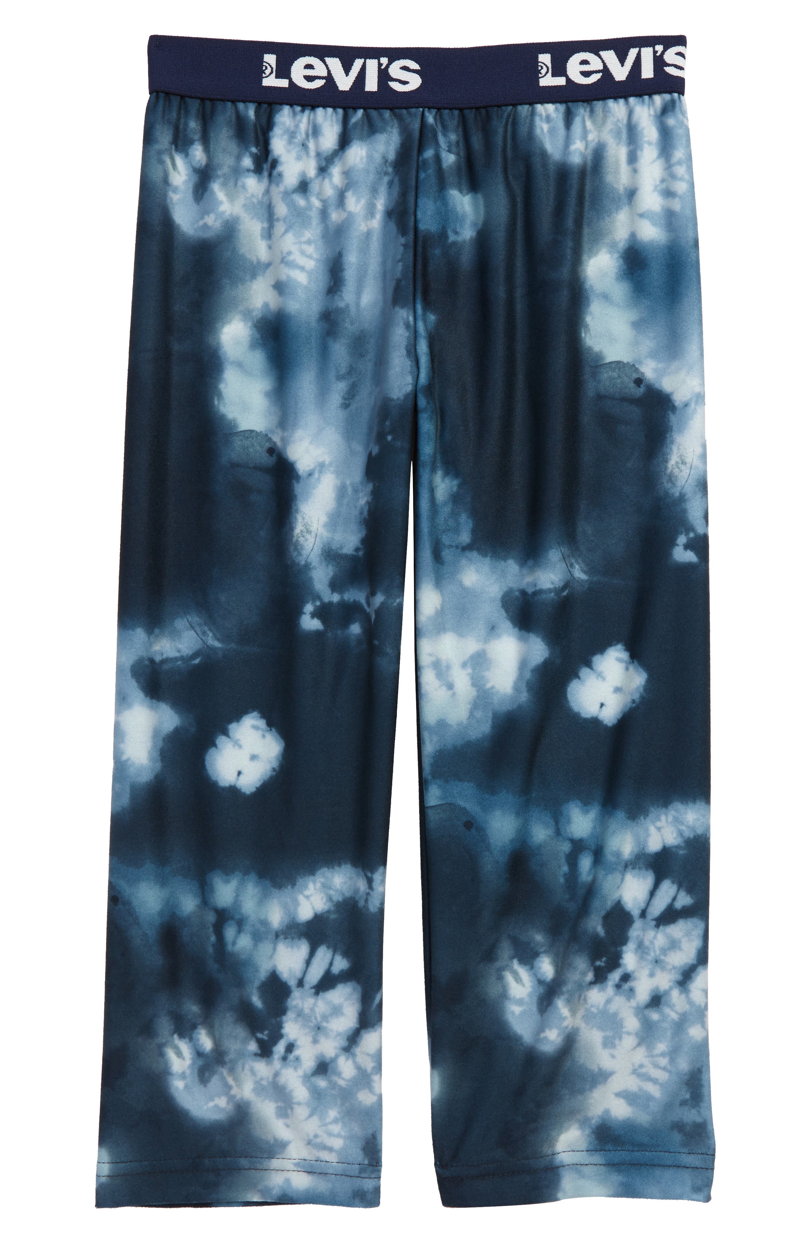 tie dye levi shorts