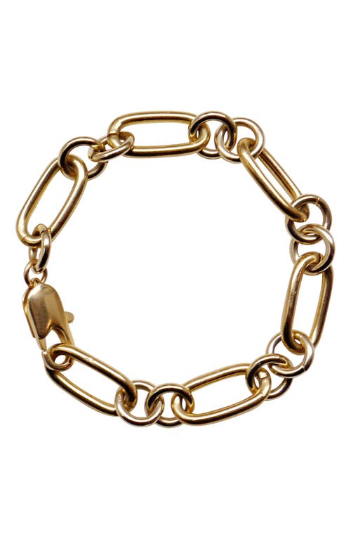 Laura Lombardi Rafaella Chain Bracelet in Brass