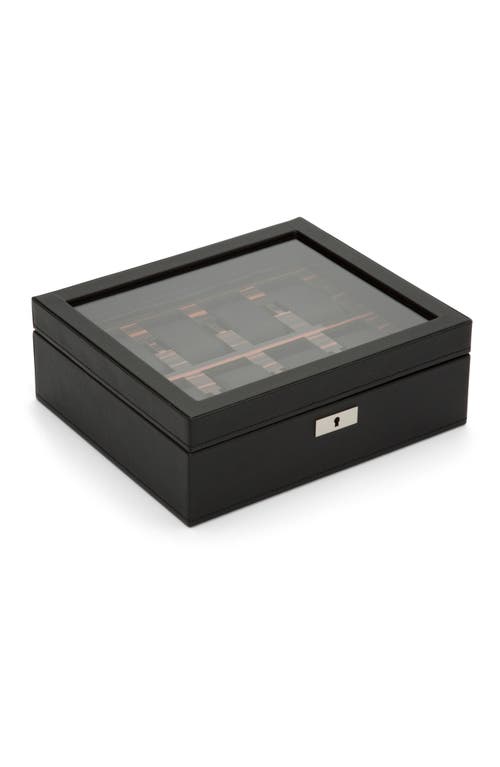 Wolf Roadster 8-piece Watch Box In Black
