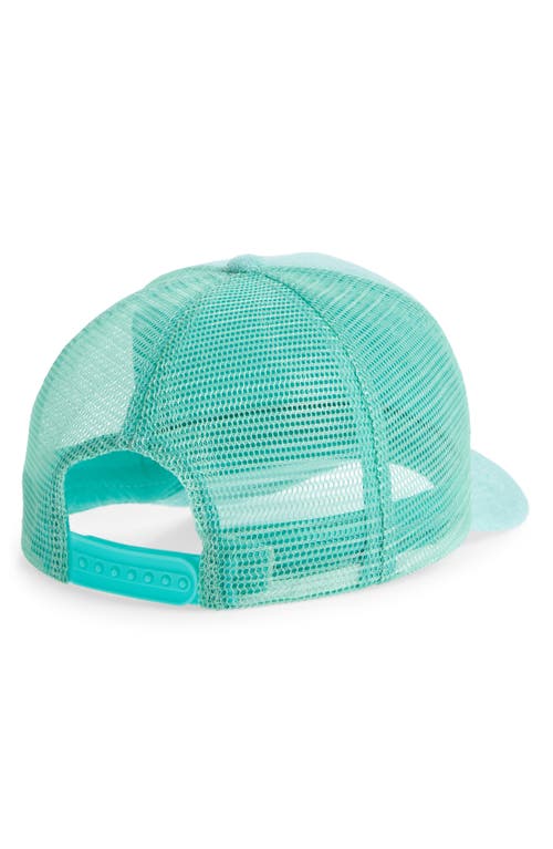 Boys Lie Lover Terry Trucker Hat In Light/pastel Green