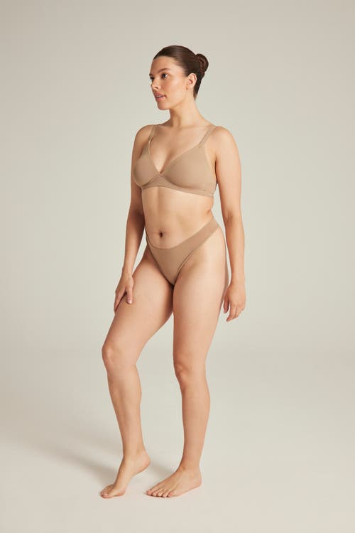 Nudea The Stretch Dipped Thong In Bare03