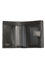 Salvatore Ferragamo Saffiano Calfskin Leather Wallet | Nordstrom