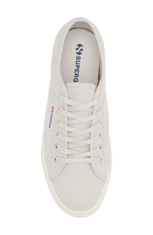 Shop Superga 2790 Platform Sneaker In Grey Silveravorio