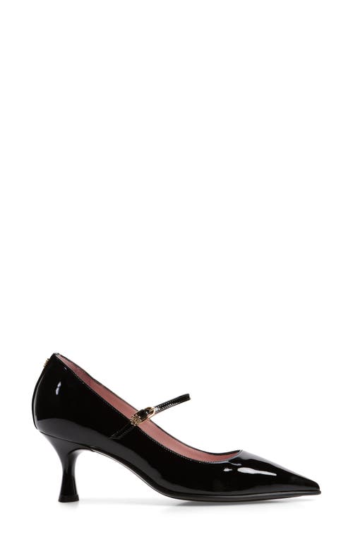 Naot Penny Pointed Toe Pump In Blackc Classic Patent