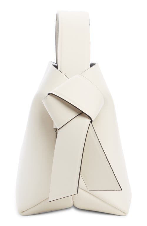 Acne Studios Musubi Mini Bag In White/black