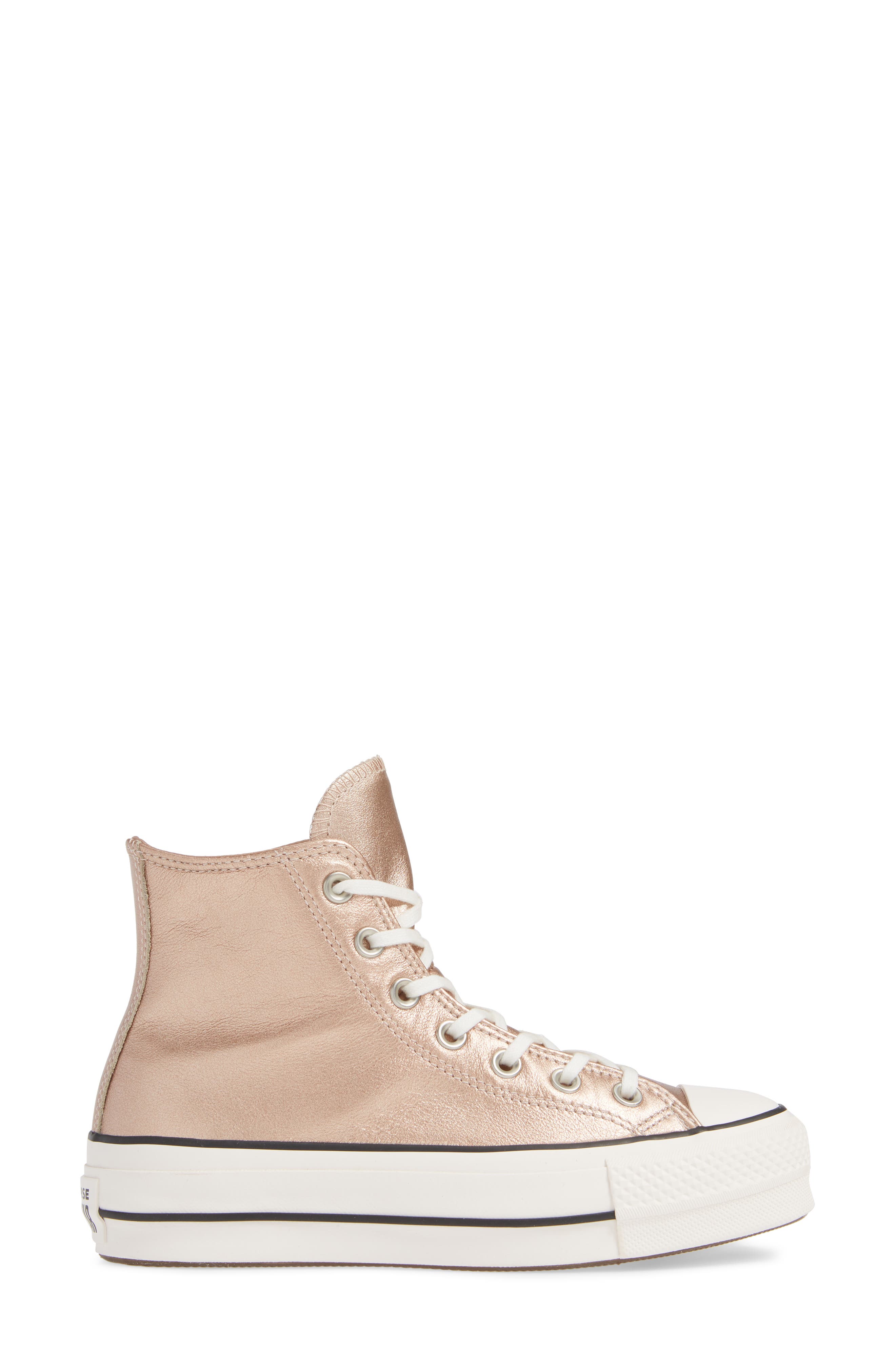 beige high top platform converse