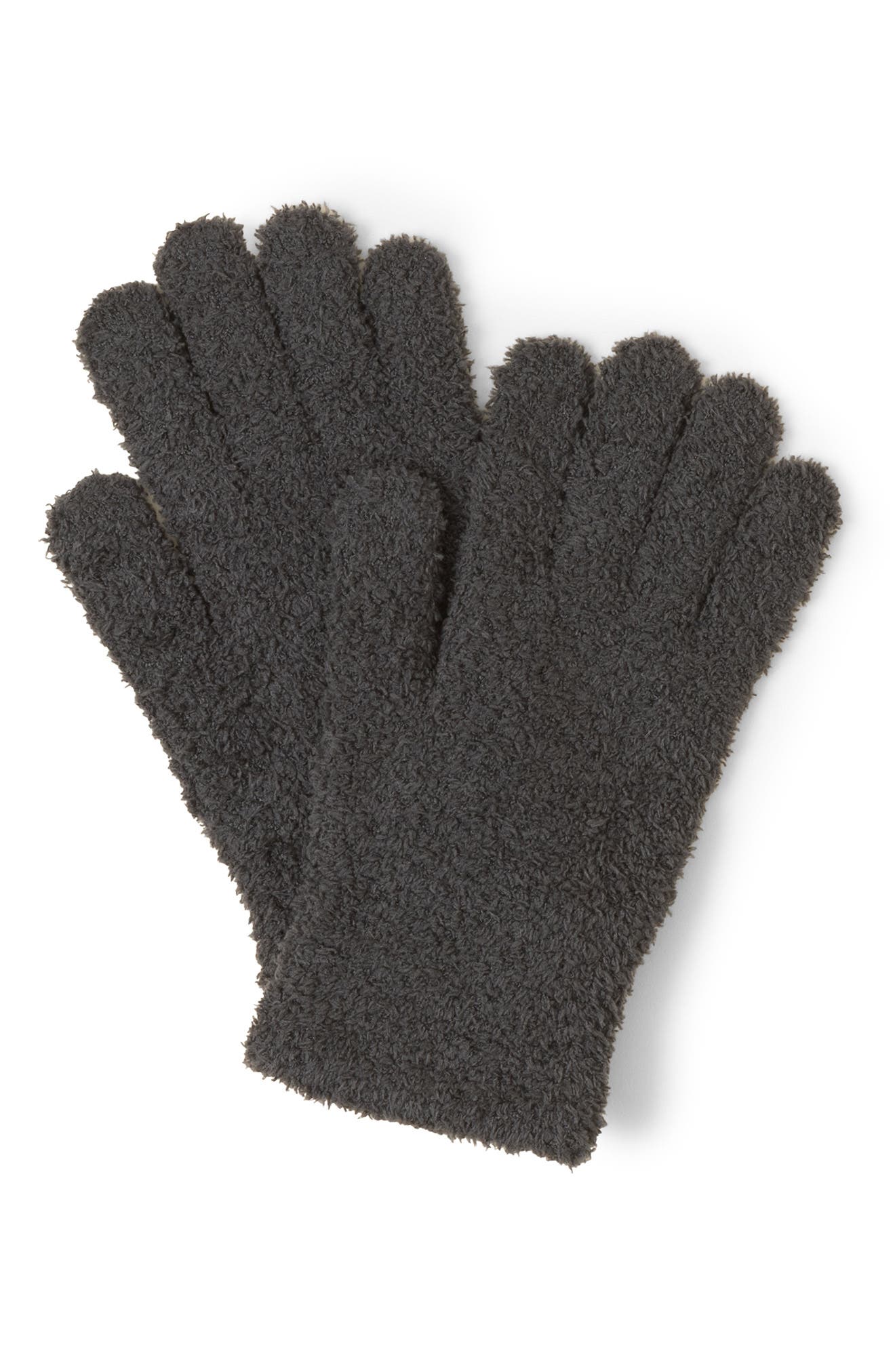 barefoot dreams CozyChic® Gloves in Carbon Cover