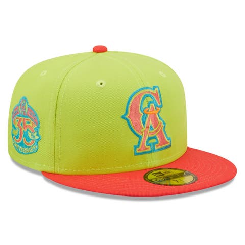 Lids Brooklyn Dodgers New Era Cooperstown Collection 1955 World Series  Strawberry Lolli 59FIFTY Fitted Hat - White/Coral