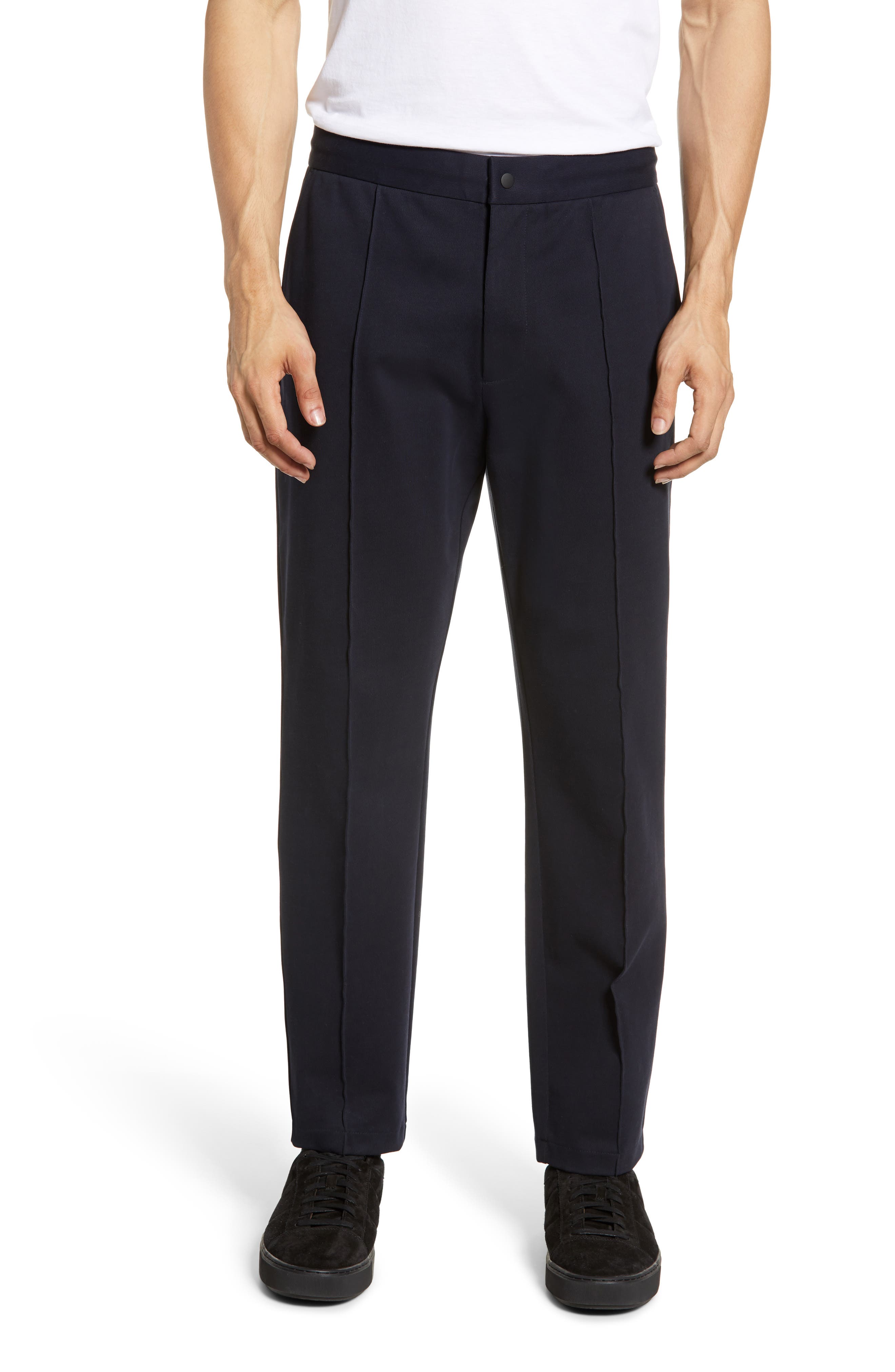 id knit track pants