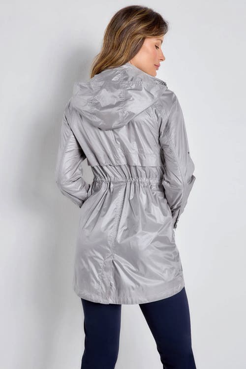 Shop Anatomie Ramona Windbreaker Jacket In Silver Grey