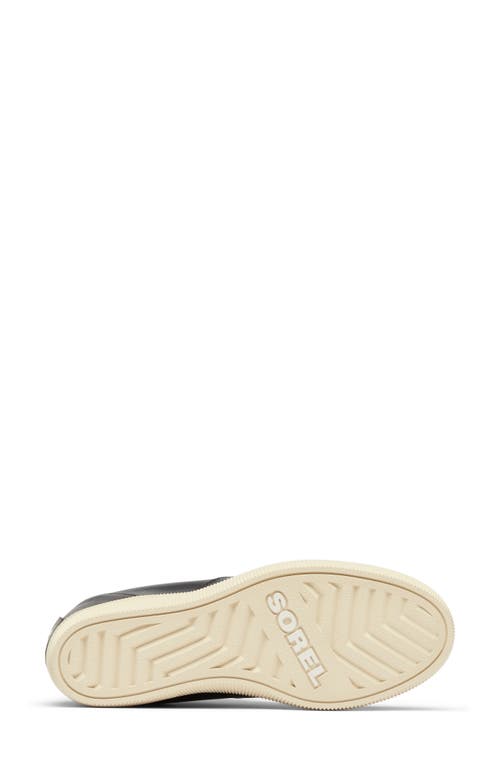 Sorel Out 'n' About Wedge Chelsea Boot In Black/bleached Ceramic