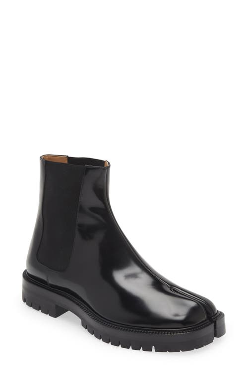 Maison Margiela Tabi Lug Sole Chelsea Boot Black at Nordstrom,