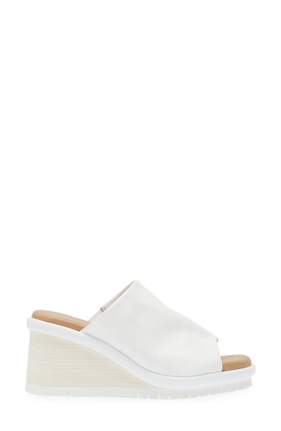 Shop The Flexx Mary Wedge Sandal In White
