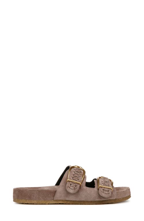 Shop Veronica Beard Paige Slide Sandal In Taupe