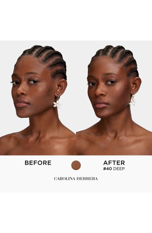 Carolina Herrera Nude Couture Matte Bronzer Powder Refill In 40 Deep