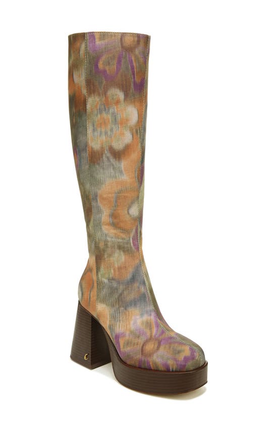 Circus Ny Sandy Platform Boot In Dk Moss Multi