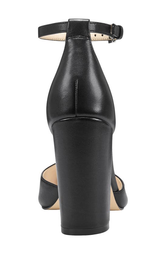Shop Marc Fisher Ltd Arnette Ankle Strap Pointed Toe Pump In Black 001