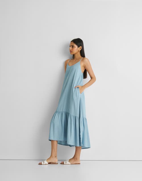 Reistor Flowy Maxi With Adjustable Straps In Ocean Blue