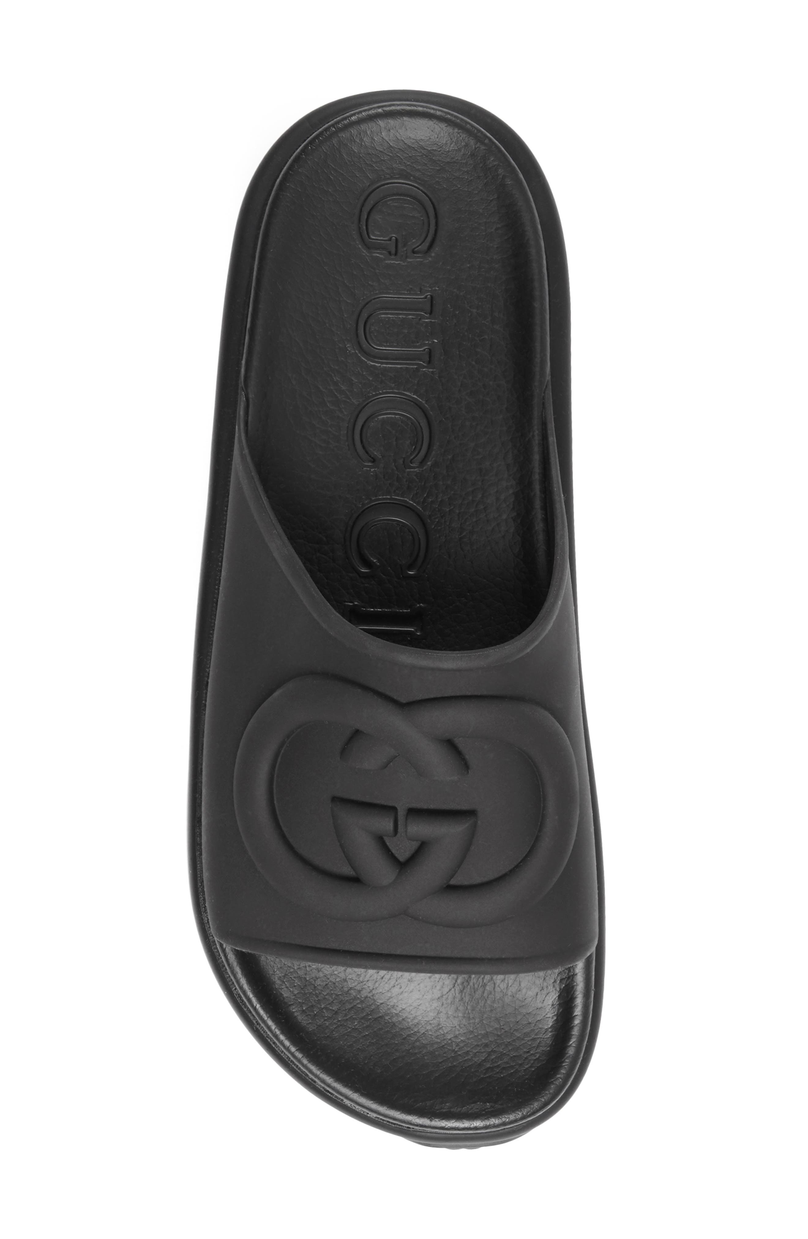 Gucci Miami Interlocking G Logo Slide Sandal (Women) Nordstrom